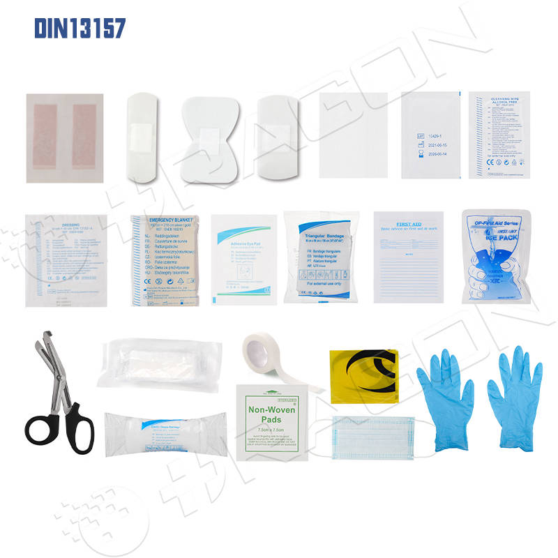 DIN13157 Caja de kit de primeros auxilios