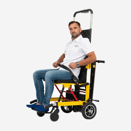 Silla de ruedas de escalada motorizada